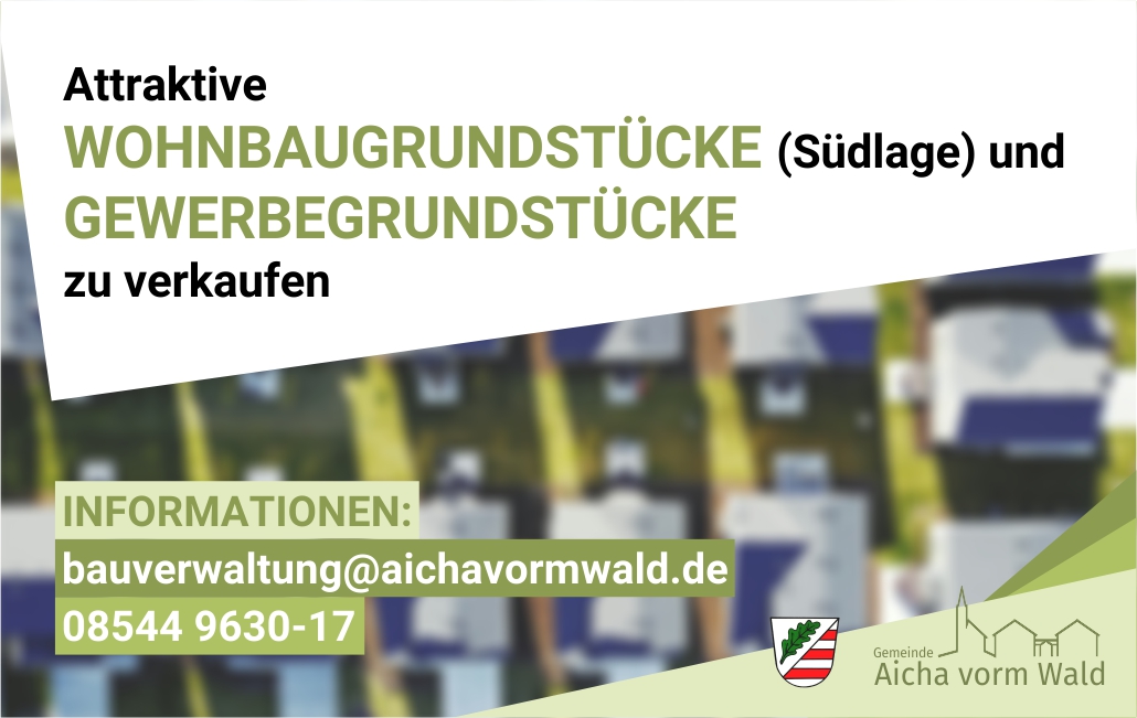 Anzeige Wohn- und Gewerbegrundstücke